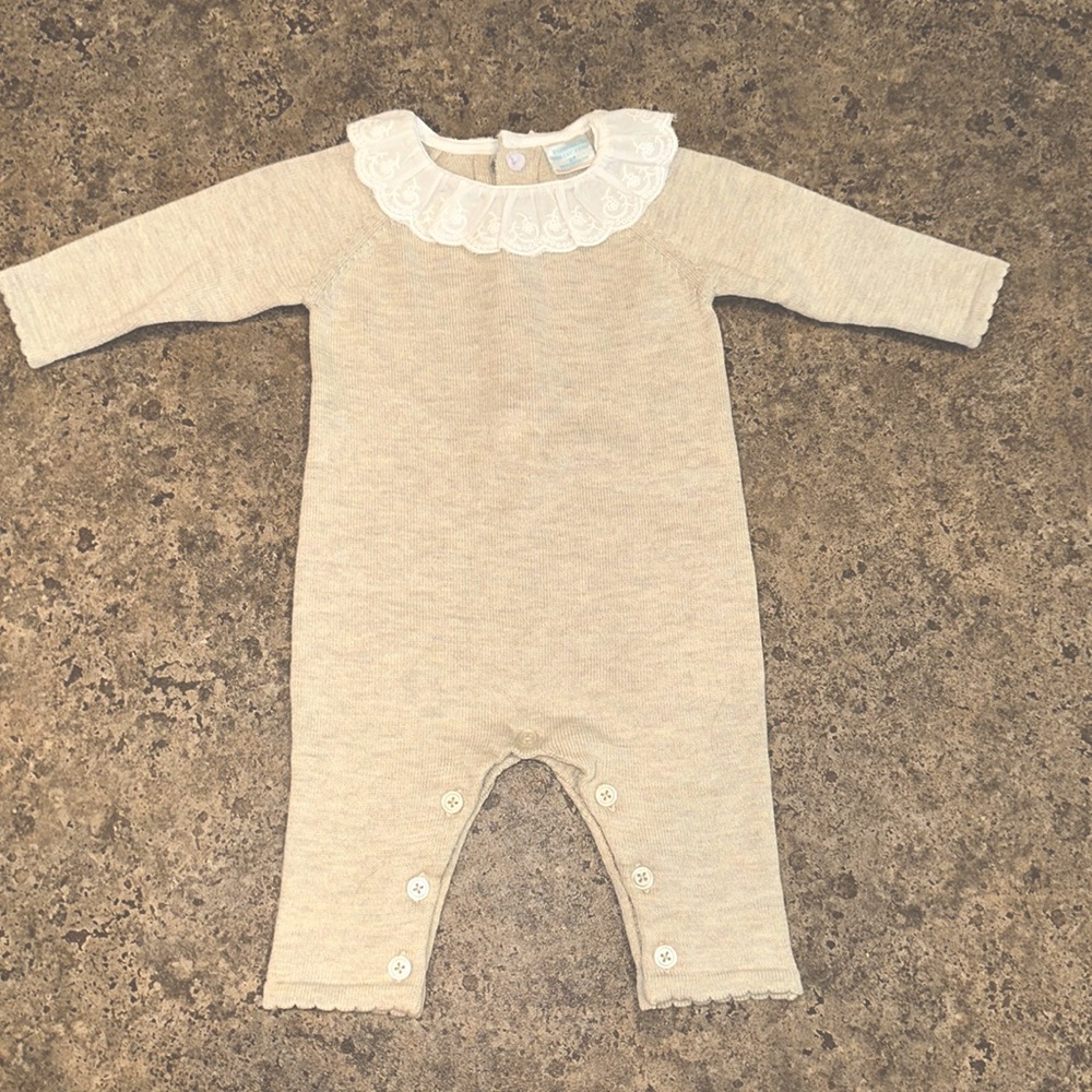 Edgehill Newborn Sweater outfit onesie NWOT